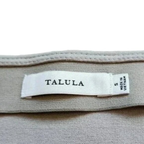 Aritzia Talula Skirt Micro Mini Fairy Y2K Small Dainty Stretch Feminine Taupe - Picture 8 of 10